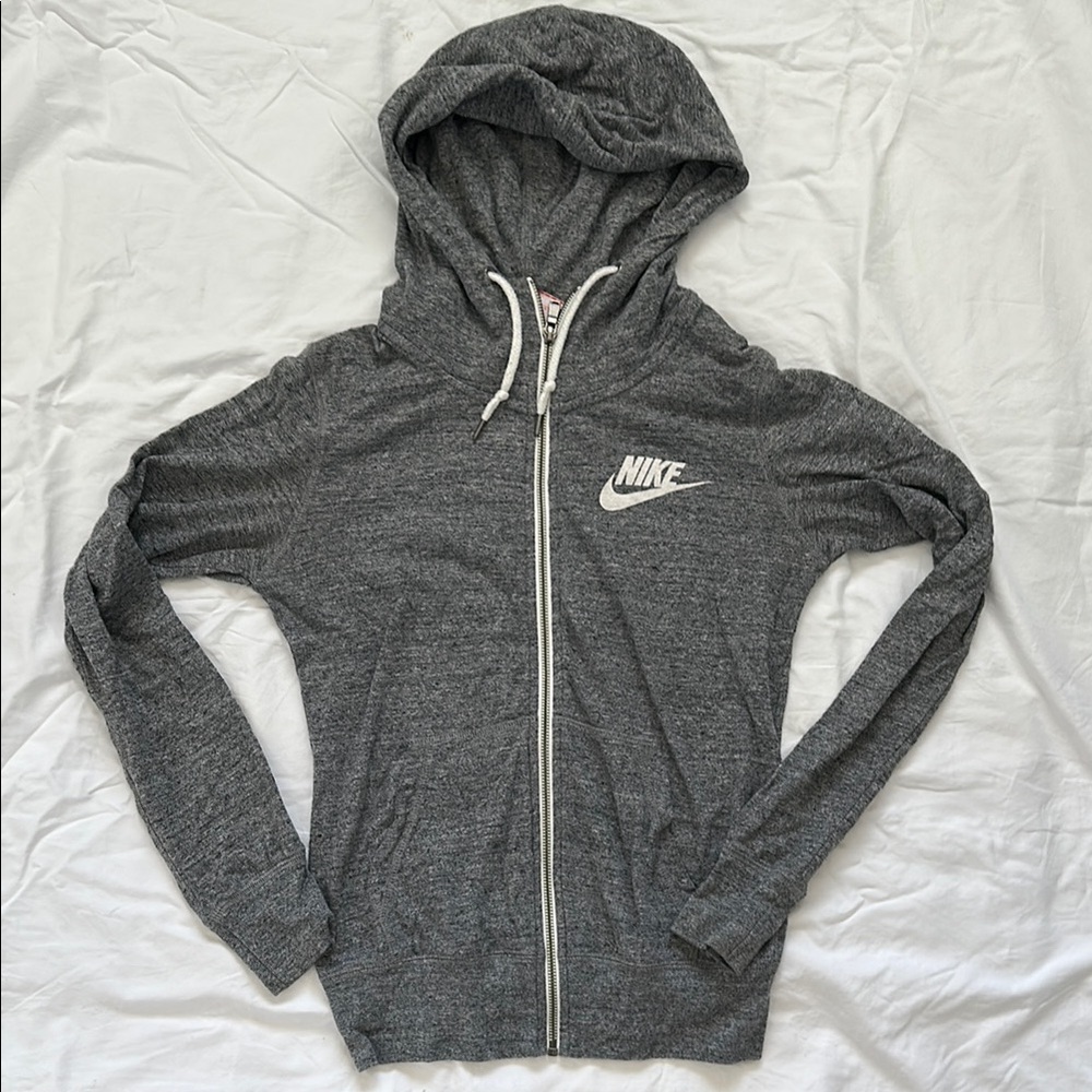 Nike Charcoal Full-Zip Hoodie